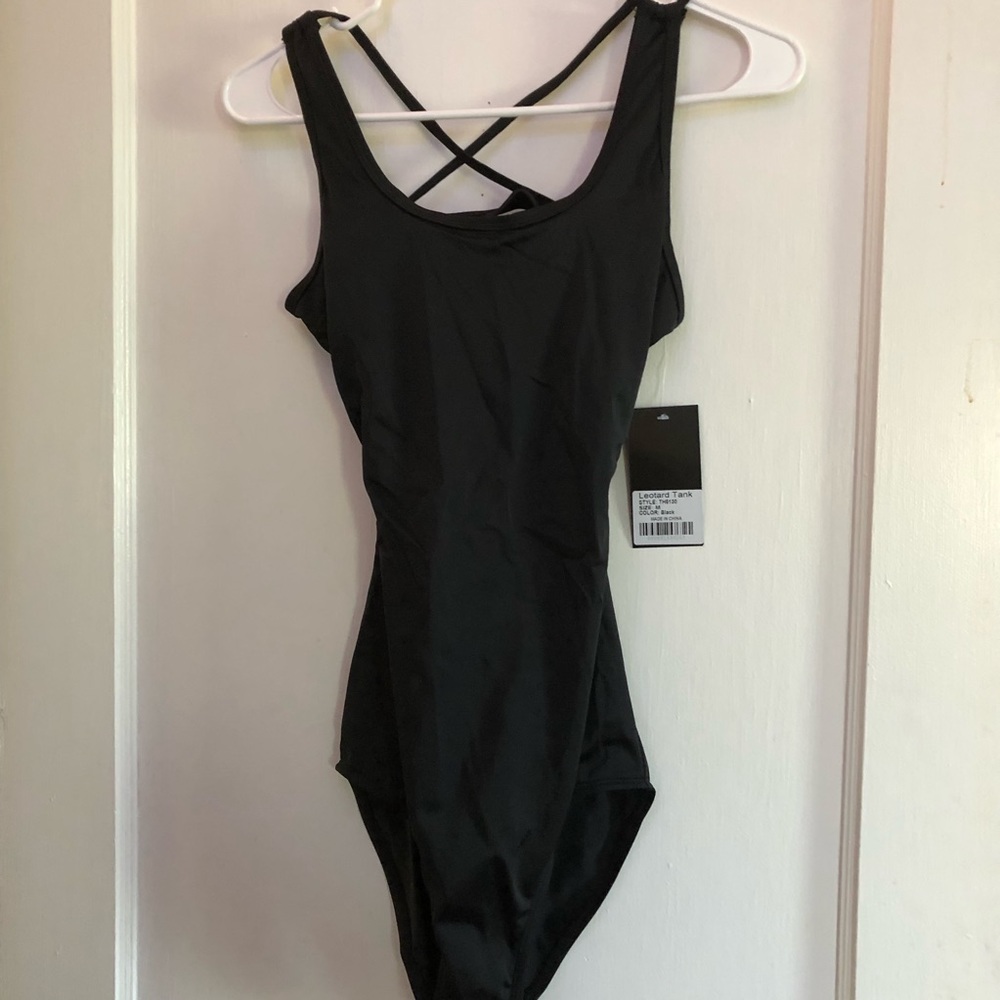 Black Tank Leotard